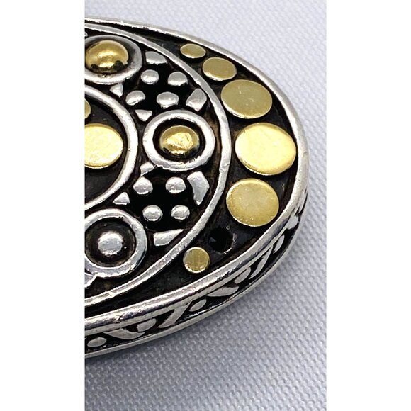 John Hardy Two-Tone Jaisalmer Oval Station Necklace  John Hardy Dot Pendant Oval Jaisalmer Please read